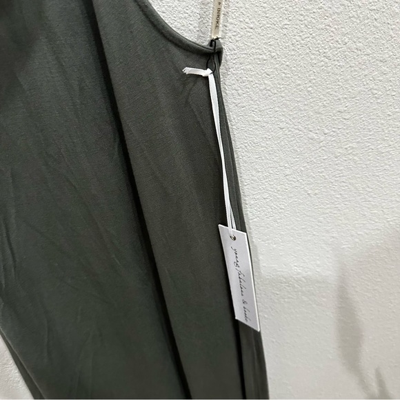 Young Fabulous and Broke V Neck Cross Back Maxi Dress - Picture 5 of 11